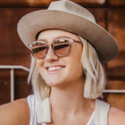 Model wearing Blenders - Sydney Sweet Diva