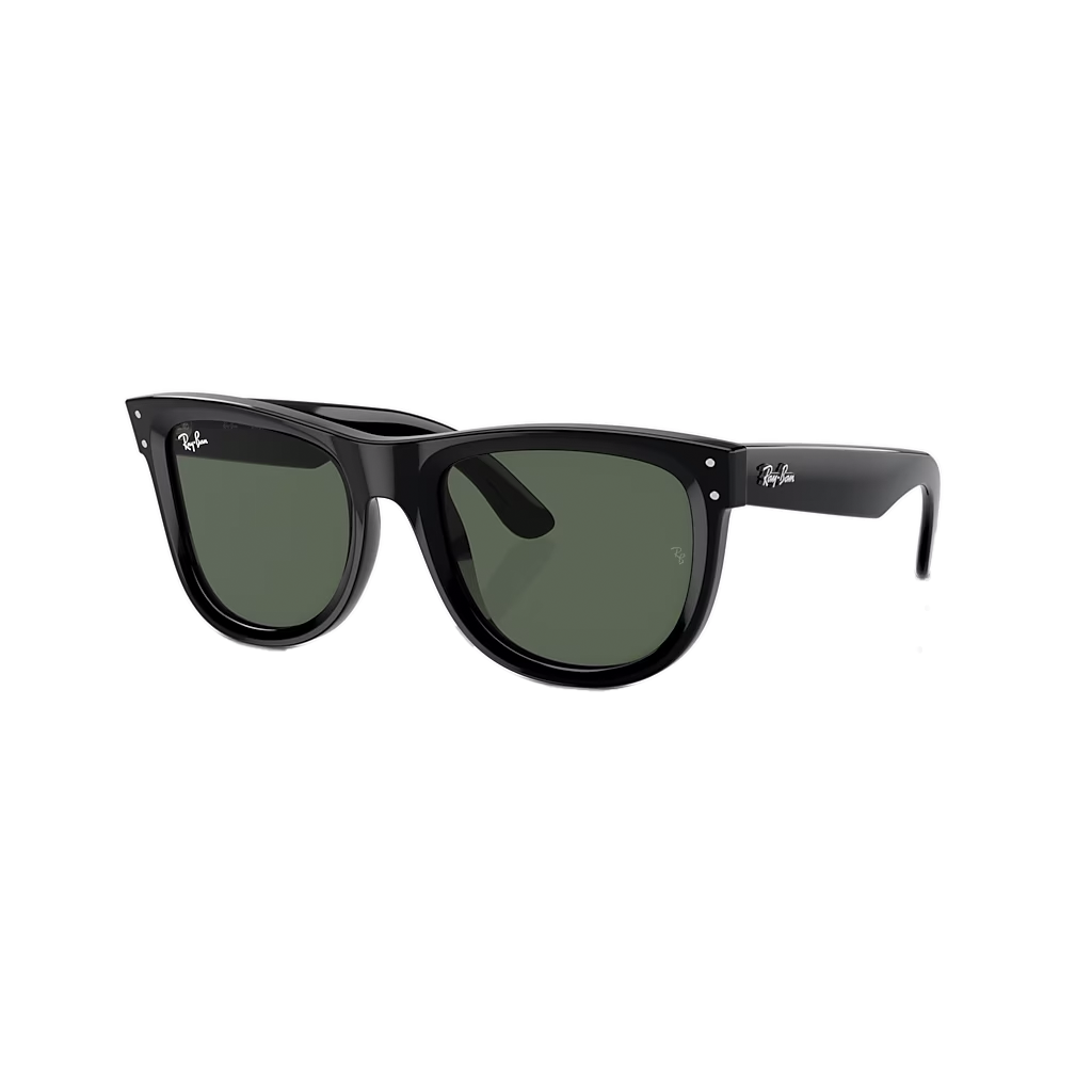 Ray-Ban Wayfarer Reverse Polished Black + Classic Green – Sand 'n Surf Ray-Ban Wayfarer Reverse Polished Black + Classic Green – Sand 'n Surf