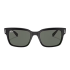 Ray-Ban Jeffrey Polished Black + Classic Green
