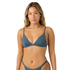 O'Neill Saltwater Solids Seaside Triangle Top - Slate (Front)
