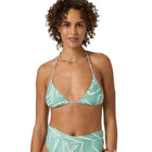 O'Neill Ziggy Geo Venice Triangle Top - Green FR