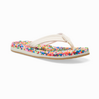 Sanük Bubblecush Youth Massage Comfort Flip Flops - Rainbow
