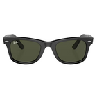 Ray-Ban Original Wayfarer Bio-Based Polished Black, Green Lenses
