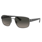Ray-Ban RB4441D BIO-BASED Polished White, Dark Grey Lenses ide View