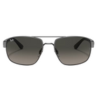 Ray-Ban RB3663 Polished Gunmetal, Grey Gradient Lenses