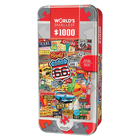 World's Smallest - Route 66 1000 Piece Puzzle Tin Can
