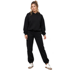 Sweetkama Ladies Solid Color Hoodie and Pants