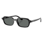 Ray-Ban Zuri Bio-Based, Dark Grey Lenses Polished Black Side
