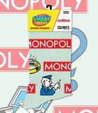 Crazy Socks - Men's Crew Folded - Monopoly Logos (Folded)