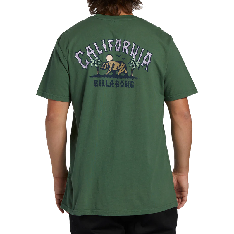 Billabong Arch California Short Sleeve T-Shirt - Sage