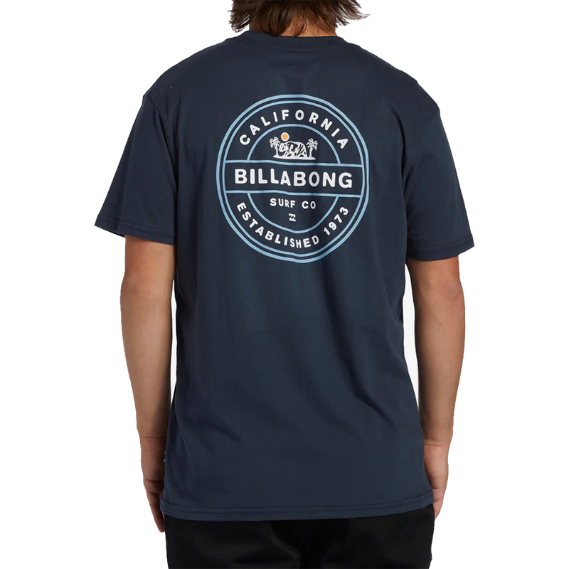 Billabong Rotor California Short Sleeve T-Shirt - Navy