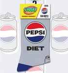Crazy Socks - Men's Crew - Diet Pepsi Folded