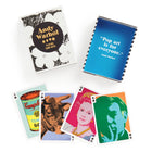 Warhol Pop Art Playing Card Deck box and Card designs