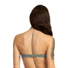 RVCA Greetings V Wire Bandeau Bikini Top - Jade