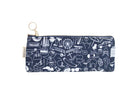 Los Angeles Pencil Pouch: Denim