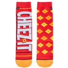 Odd Sox Cheez It Crackers Knit Socks Front