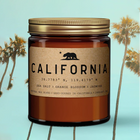 California Golden State Natural Wax Scented Candle: 8oz