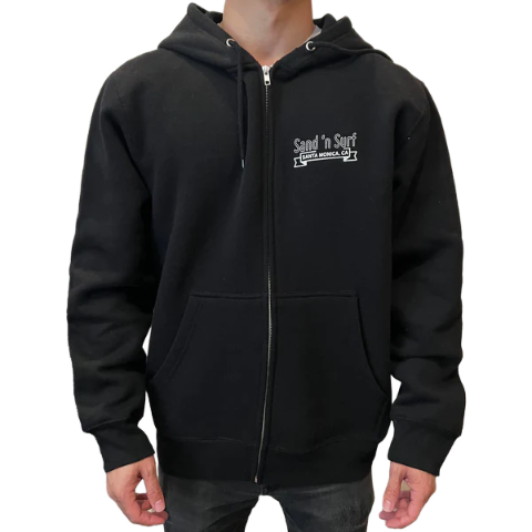 Surf Monkey Eco Friendly Hooded Sweatshirt With Zip, Modal An Eco
