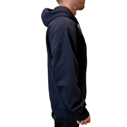 Santa Monica CA Navy College Style Zip Hoodie – Sand 'n Surf Santa Monica CA Navy College Style Zip Hoodie – Sand 'n Surf