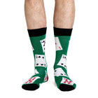 Men's Cards Socks: Shoe Size 7-12