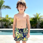 Boy wearing Boy's Swim Short - Maui