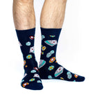 Men's Casino Socks: Shoe Size 7-12