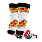 Pizza Slut | Men's Funny Food Crew Socks