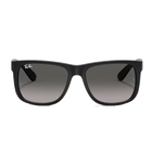 Ray-Ban Justin Classic Matte Black + Gradient Grey
