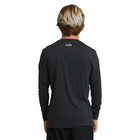 Billabong All Day Wave Loose Fit Long Sleeve Surf Tee - Black (Back)