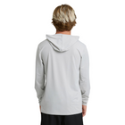 Billabong Arch Mesh Loose Fit Hooded Long Sleeve - Silver (Back)