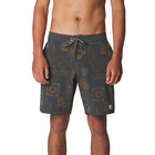 Man wearing Katin OTG Habitat Surf Trunk - Black Wash