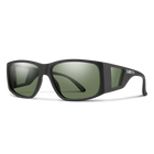 Smith - Monroe Peak Matte Black + ChromaPop™ Polarized Gray Green