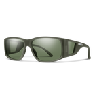 Smith - Monroe Peak Matte Moss Crystal + ChromaPop™ Polarized Gray Green