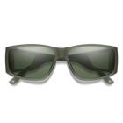 Smith - Monroe Peak Matte Moss Crystal + ChromaPop™ Polarized Gray Green