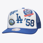 Mitchell & Ness MLB Gridlock Trucker Adjustable Hat - Dodgers Front