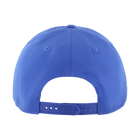 Blue baseball cap on a white background