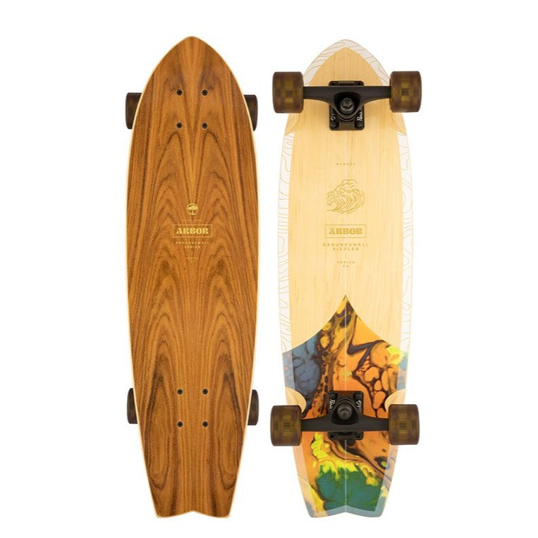 Arbor Sizzler Groundswell 30.5" Complete Skateboard