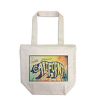 Santa Monica California Beach Palette Organic Tote Bag