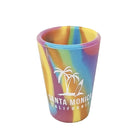 1oz Silipint Silicone Shot Glass Santa Monica Print