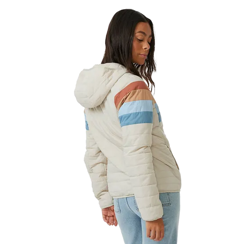 Rip Curl Anti-Series Vintage White Revival Jacket Back