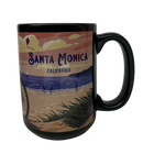 Santa Monica California Mug - Bike