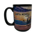 Santa Monica California Mug - Jeep