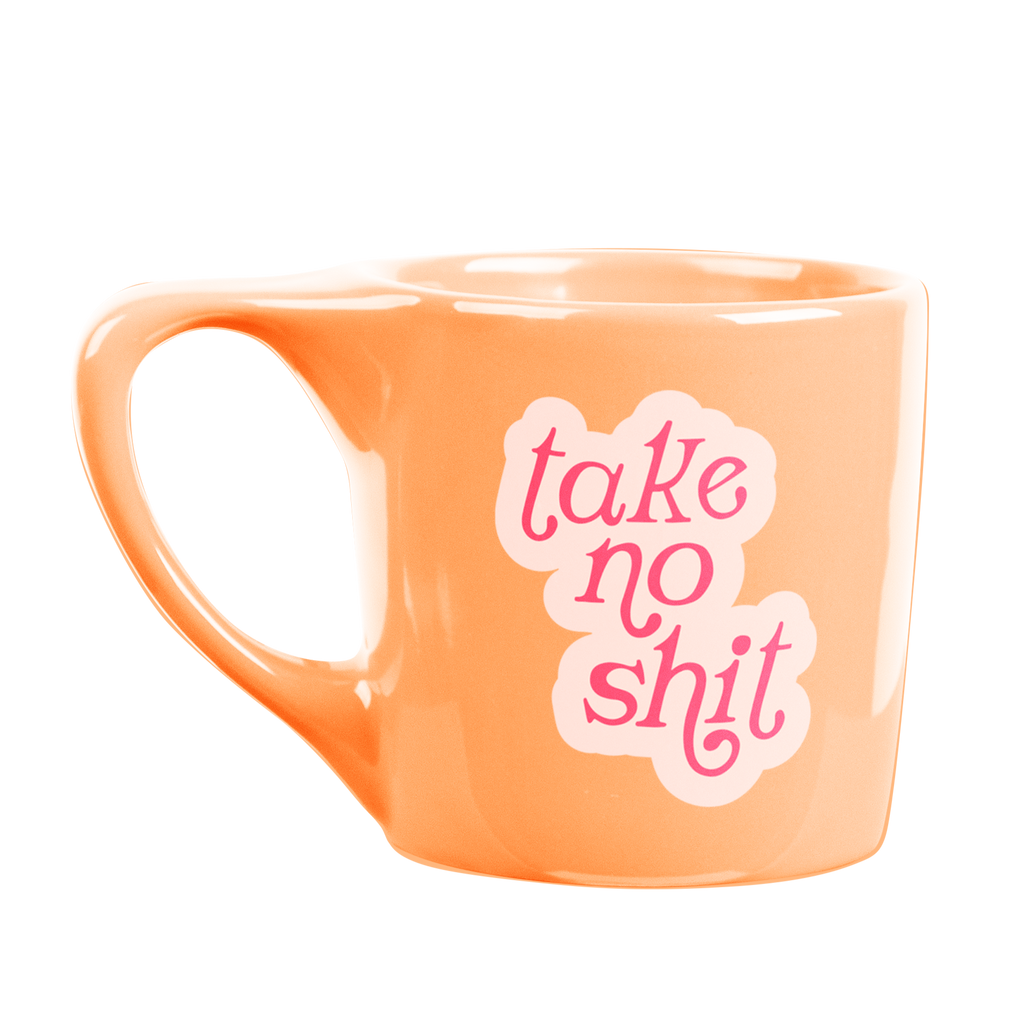 Talking Out of Turn Element Mugs - Take No Shit