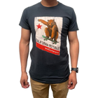 Santa Monica California Skater Bear Tee (Front)