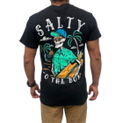 Santa Monica California Salty to the Bones - Black (back)