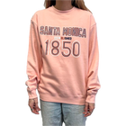 Santa Monica Established 1850 Crew Neck Sweater - Pink (Front)