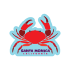 Sticker Pack Santa Monica California Classic Crab