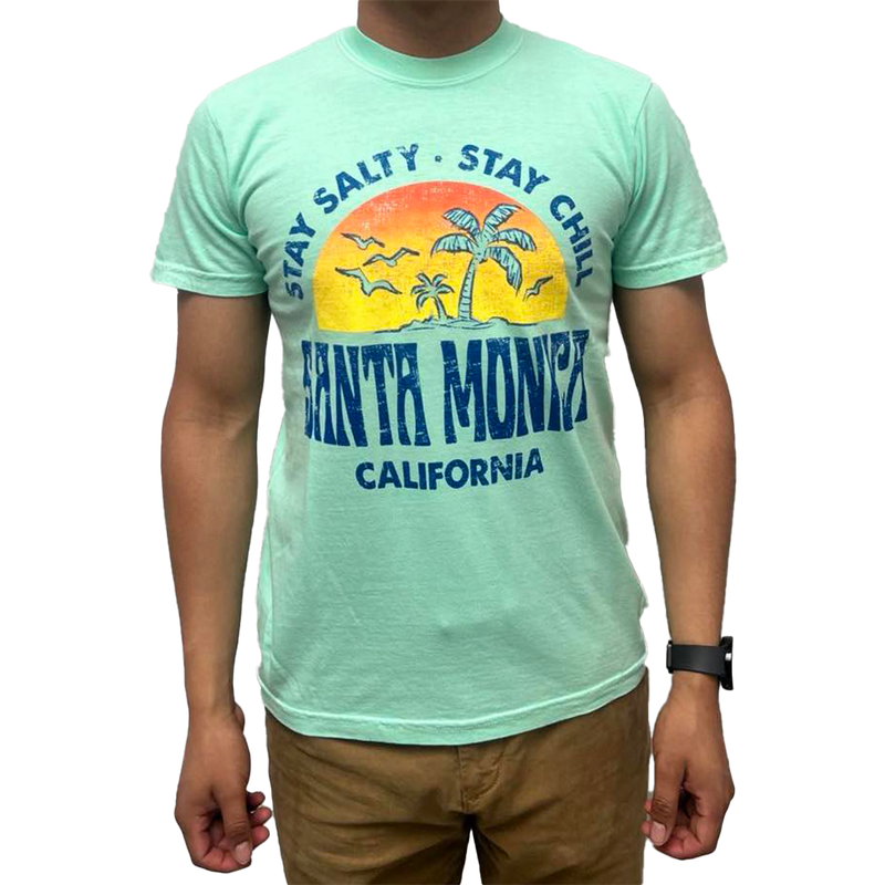 Santa Monica Stay Salty Stay Chill - Island Reef (Front)