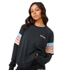 Rip Curl Black Marle High Tide Raglan Crew