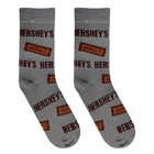 Crazy Socks Men's Crew Folded - Hersheys